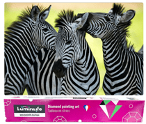 Diamond Painting Broderie Diamant LUMINLIFE 61x41cm, 5D, diamants ronds - Tanzanie, Africa