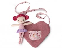 Mon sac coeur et sa poupee Aline