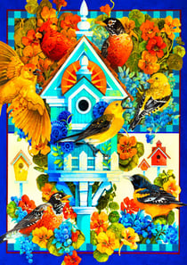 Puzzle 1000 pièces - The Avian Sanctuary - Bluebird Puzzle