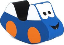 Rocker Car en mousse bleu - IGLU - Orange