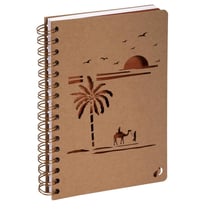 CARNET RIGIDE A5 SPIRALE - 192 PAGES Authentik - 15x21 cm