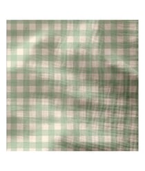 Tissu coton double gaze vichy de 125 CM de largeur VICHYGALET vendu par 50 cm