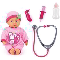 Kit docteur poupée bébé avec son