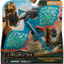 Dragons how to train your : tempete et astrid - dragon et son dresseur - dragons dream works - spin master - 20153596