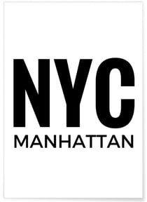 Poster NYC | A3 : 29,7x42cm