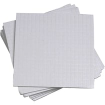 Mousse adhésive double face - Carré 3D 1 mm - 4000 pcs