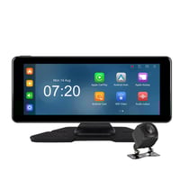 Avizar Ecran Carplay 6,86" pour Voiture Tactile Bluetooth avec Caméra de Recul Noir