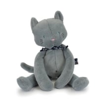 Chat Meloe 56cm Bleu gris
