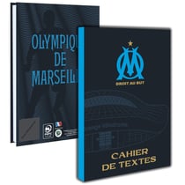Cahier de texte olympique de marseille 6 onglets