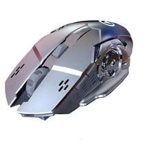 Souris Gaming Sans Fil Silencieuse Rechargeable 3 Modes DPI Ajustables YONIS