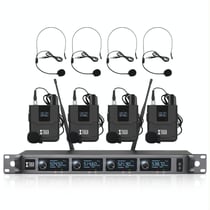 Système Microphone Sans Fil UHF Professionnel Pour Événements Extérieurs YONIS