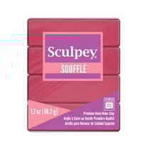 Souffle rouge framboise - pâte 48 gr - Sculpey
