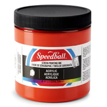 Encre acrylique rouge pour sérigraphie - Speedball