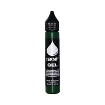 Gel polymère - Pâte à modeler - Liquide - À cuire - Vert - 30ml - Cernit
