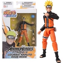 Figurine Naruto Mode Hermite - Anime Heroes - 17 cm - 16 points d'articulation