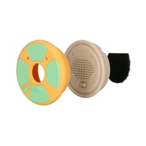 Alecto Enceinte Bluetooth Sans Fil Rechargeable avec Ours en Peluche Interactif Multicolore