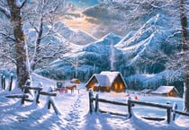 Puzzle 1500 pièces - Matin Enneigé - Castorland