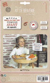Kit de bienvenue Pere Noël - PartyPro - Rose