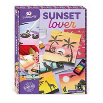 Sunset Lover Coffret Creatif peinture - Janod - Violet