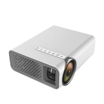 Videoprojecteur LED Portable 1800LM HDMI USB VGA Home Cinema Multilingue Blanc YONIS