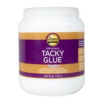 Colle multi-usages Aleene's Original Tacky Glue - Liquide - Blanche - Pot 1,8L