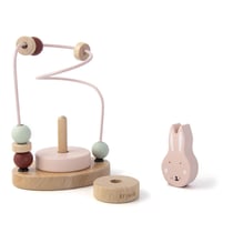 Labyrinthe à perles en bois – Mrs. Rabbit - TRIXIE BABY - Marron