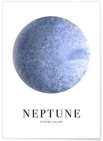 Affiche Neptune | A3 : 29,7x42cm