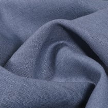 Tissu Ramie Lin uni Bleu ardoise