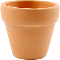 Pots de fleurs, H : 4,2 cm, d 5 cm, 48 pièces/ 1 Pq.