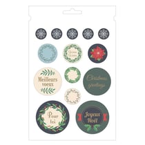 Livre 168 autocollants Merry Christmas