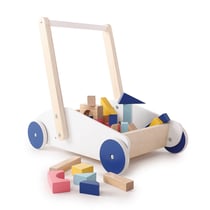 Chariot de marche et blocs de construction Oxybul