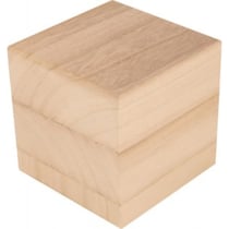 Cube en bois 10x10x10 cm - Artemio