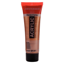 Peinture acrylique en tube - Bronze - 811 - Amsterdam - 20ml