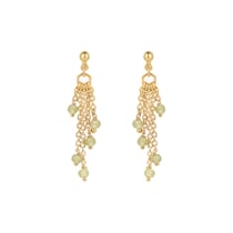 Boucles d'oreilles Elyssa en pierres Péridot