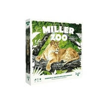Jeu de plateau Gigamic Miller Zoo - Gestion de zoo multicolore