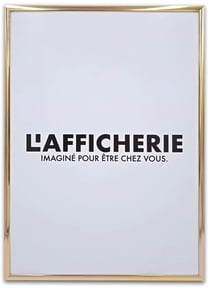 Cadre aluminium or | A3 : 29,7x42cm
