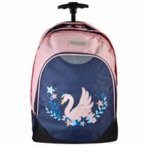 Sac à dos à roulettes Phileas Cygne 45 CM Trolley