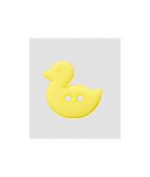 Bouton Canard 2 trous 16mm - Prym 38 Jaune