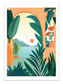 Affiche 50 x 70 cm -  Summer evening - Kristian Gallagher