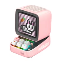 Enceinte Bluetooth Retro PC Pixel Art Ditoo-Pro Rose - Divoom