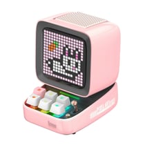 Enceinte Bluetooth Retro PC Pixel Art Ditoo-Pro Rose - Divoom