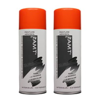Lot de 2 sprays de peinture - mandarine - AMT