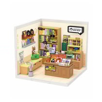 Maison miniature DIY Fascinante Librarie