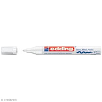 Marqueur peinture multisurfaces Edding 750 - Blanc