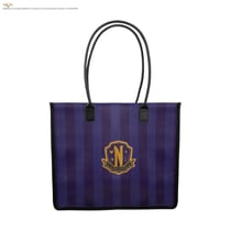 Cabas Académie Nevermore Violet - Mercredi