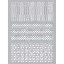 Graine Créative - Pochoir silkscreen pour pâte polymère Graphique 114x153mm