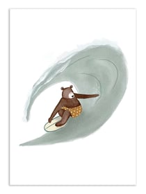 Affiche - Barnaby Surf - Urchin Bay