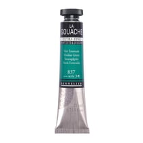Gouache - Extra-fine - Vert émeraude - 837 - Tube de 21ml - Sennelier