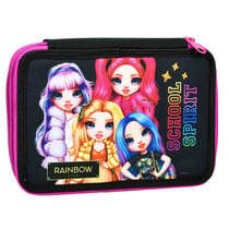 Trousse garnie Rainbow High School Spirit 18 CM - 2 compartiments
