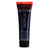 Peinture acrylique en tube - Bleu de Prusse phtalo - 566 - Amsterdam - 20ml